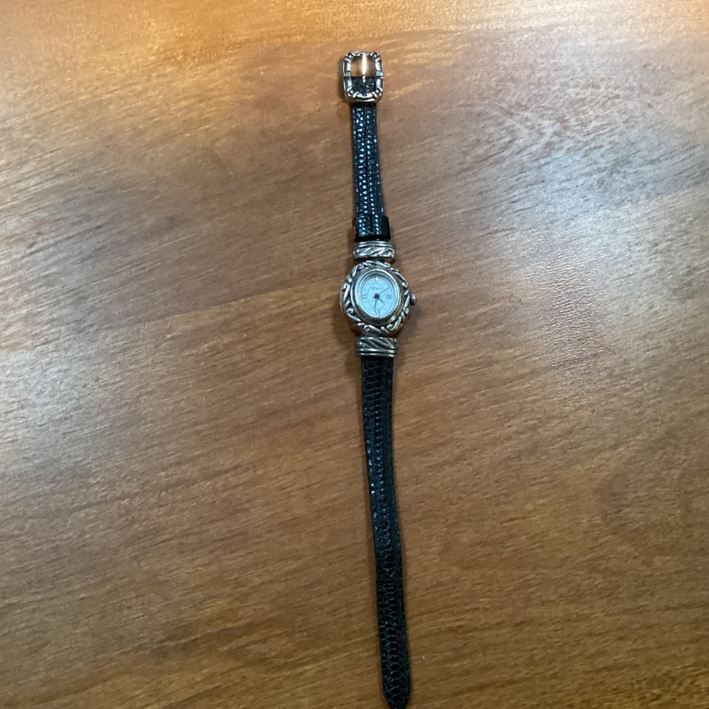 Brighton Paris Silver-tone Women’s Watch With Rotating Band/Strap - Picture 3 of 10